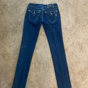 Like new! Miss Me Jeans 26” waist 35” inseam